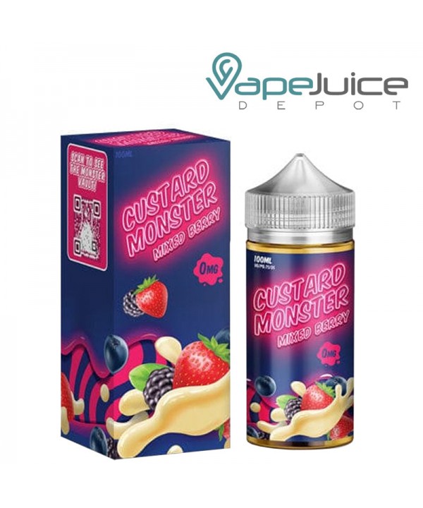 Mixed Berry Custard Monster eLiquid 100ml