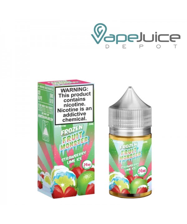Strawberry Lime Ice Fruit Monster Salts 30ml