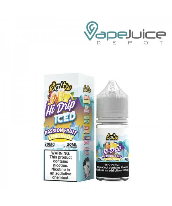 Passion Fruit Lemonade ICED Hi Drip Salts 30ml