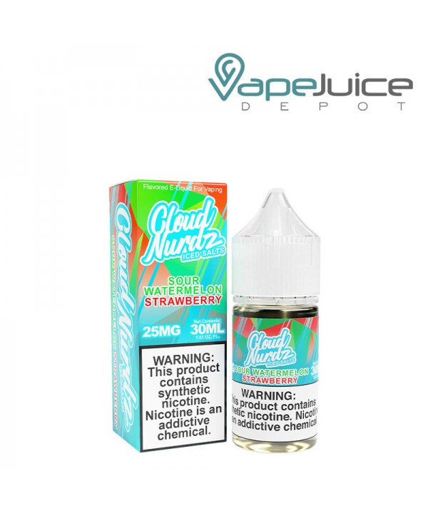 Sour Watermelon Strawberry ICED TFN Salts Cloud Nu...