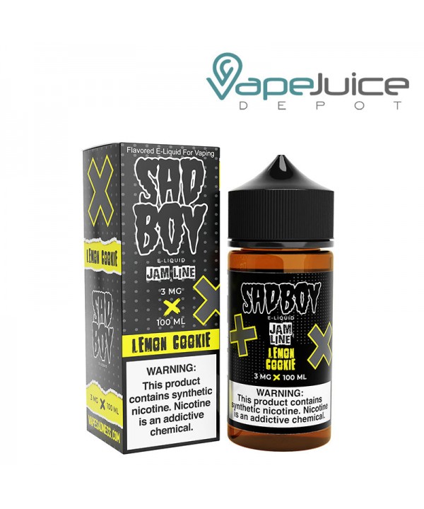 Lemon Cookie SadBoy eLiquid 100ml