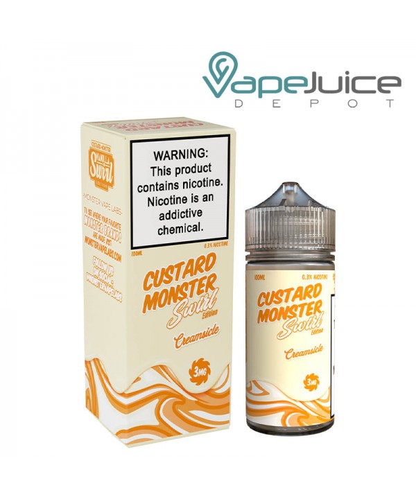 Creamsicle Custard Monster Swirl 100ml