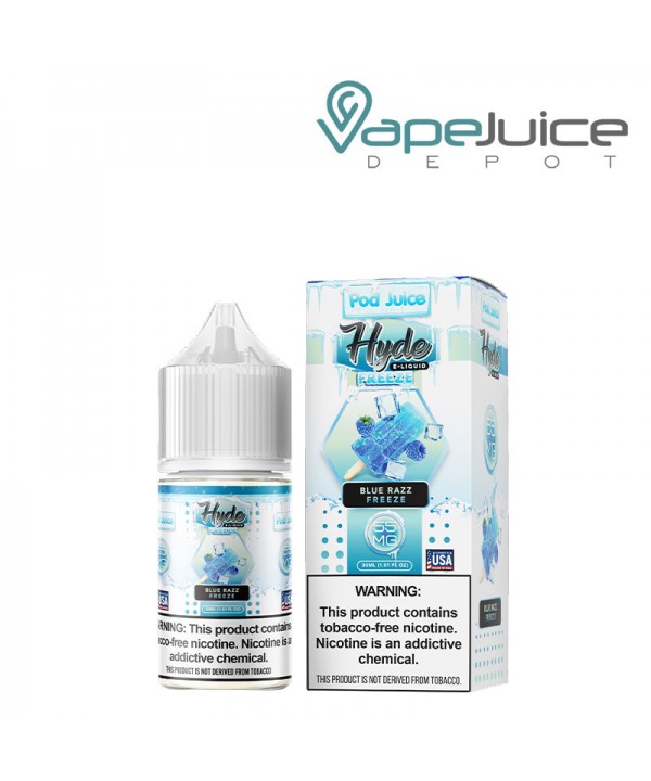 Blue Razz Freeze Hyde Pod Juice TFN Salt 30ml