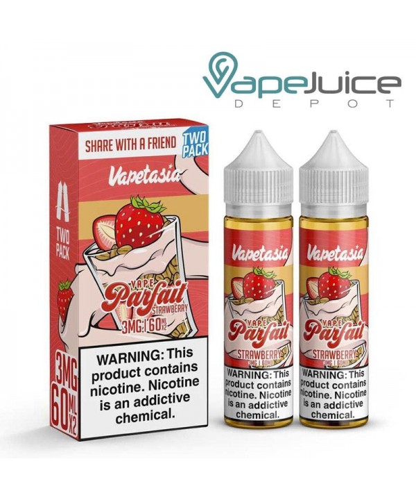 Parfait Strawberry Vapetasia eLiquid 100ml