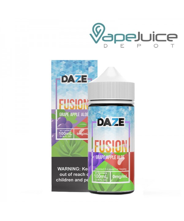 ICED Grape Apple Aloe 7 Daze Fusion 100ml
