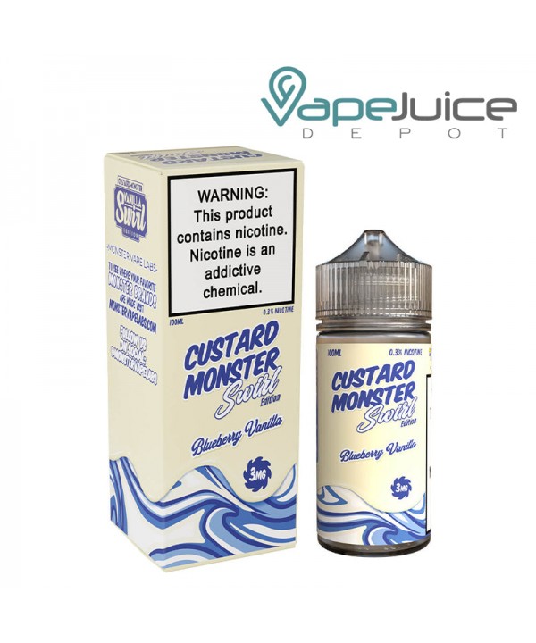 Blueberry Vanilla Custard Monster Swirl 100ml