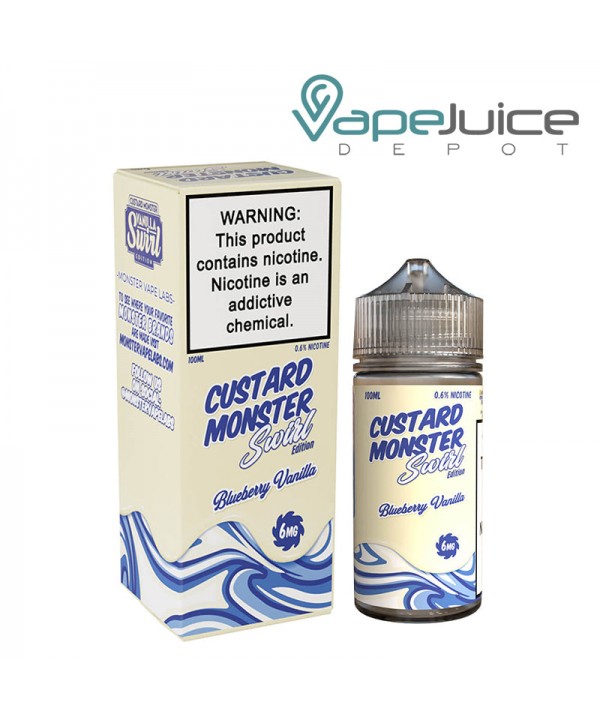 Blueberry Vanilla Custard Monster Swirl 100ml