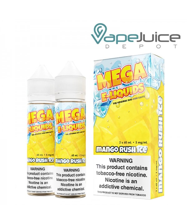 Mango Rush Ice MEGA e-Liquids