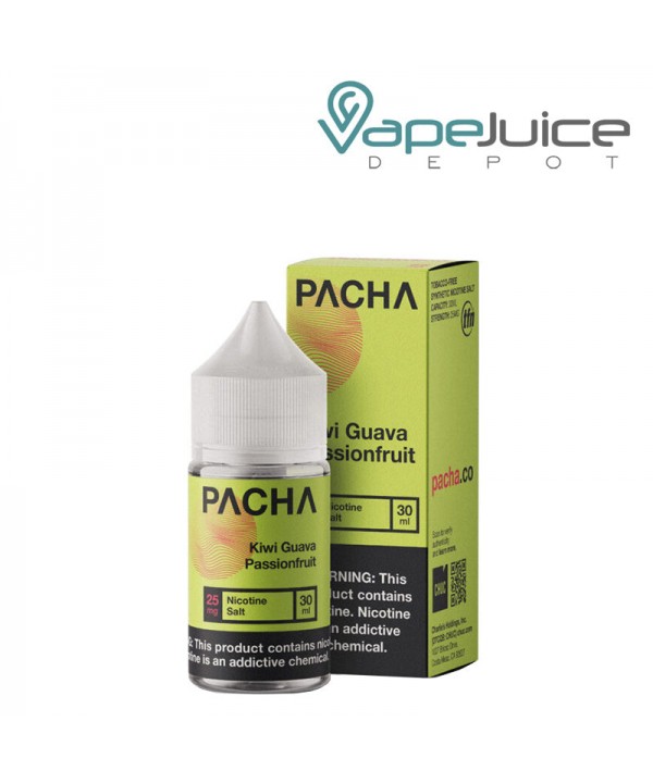 Kiwi Guava Passionfruit PachaMama Syn Salts 30ml