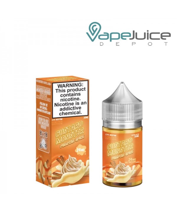 Pumpkin Spice Custard Monster Salts 30ml