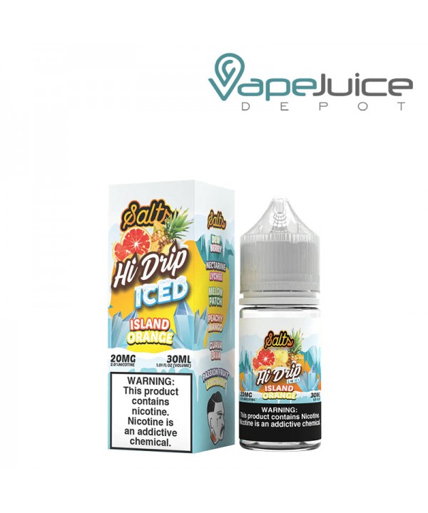 Iced Island Orange Hi Drip Salts 30ml