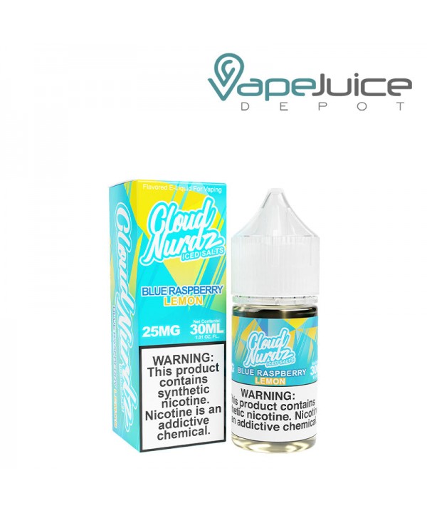 Blue Raspberry Lemon ICED TFN Salts Cloud Nurdz 30...