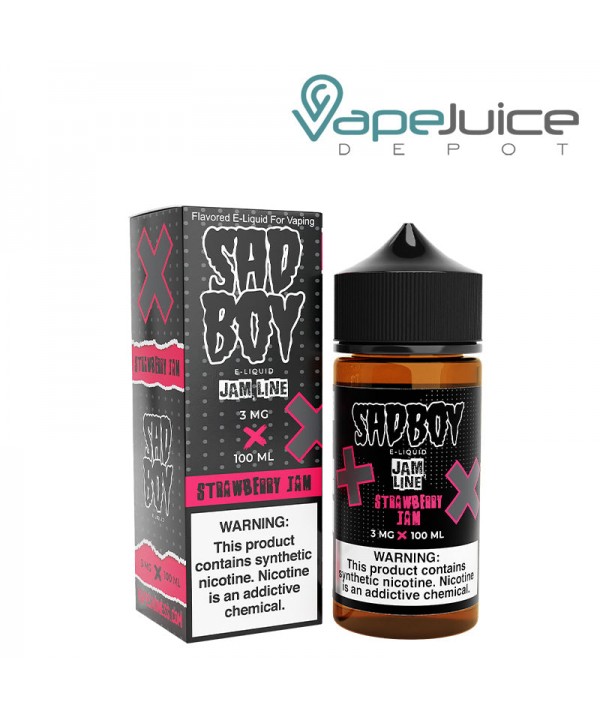Strawberry Jam SadBoy eLiquid 100ml