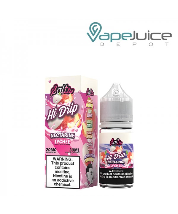Nectarine Lychee Hi Drip Salts 30ml