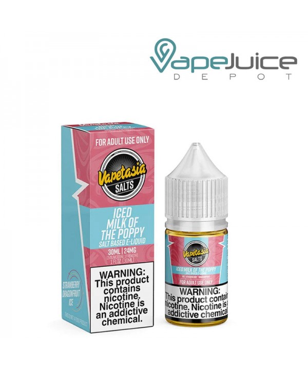 ICED Milk of The Poppy Vapetasia Salts 30ml
