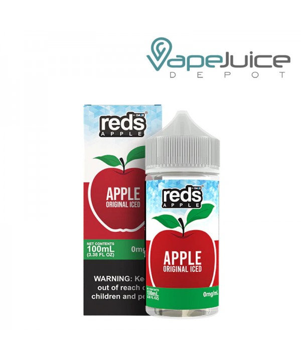 Apple Iced 7Daze Reds Apple eJuice 100ml
