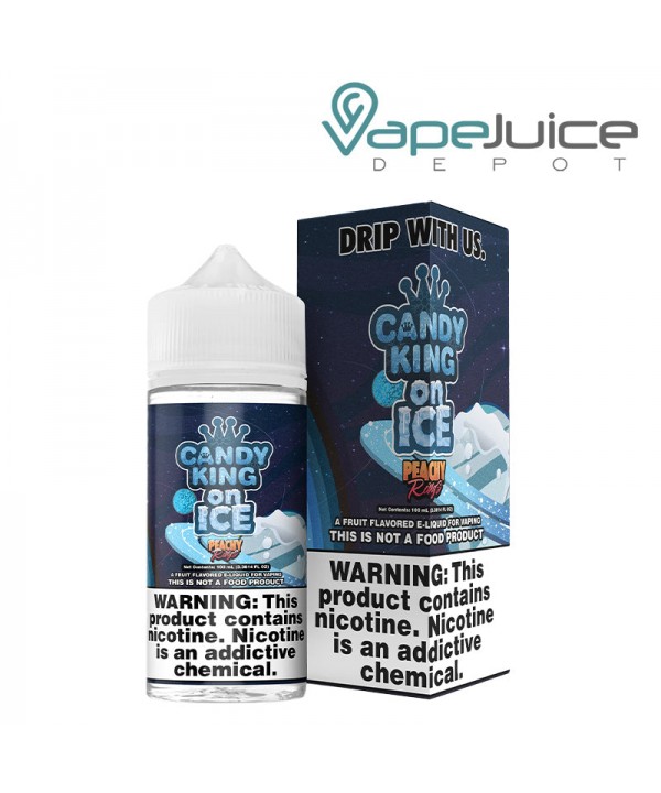 Iced Peachy Rings Candy King eLiquid 100ml