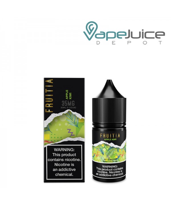 Apple Kiwi (Apple Kiwi Crush) Salt Fruitia Fresh F...