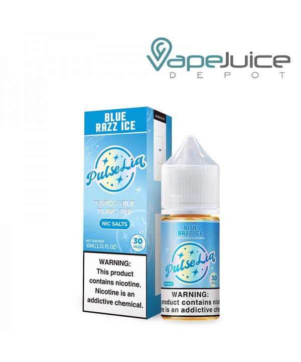 Blue Razz Ice Pulse Liq Salts 30ml