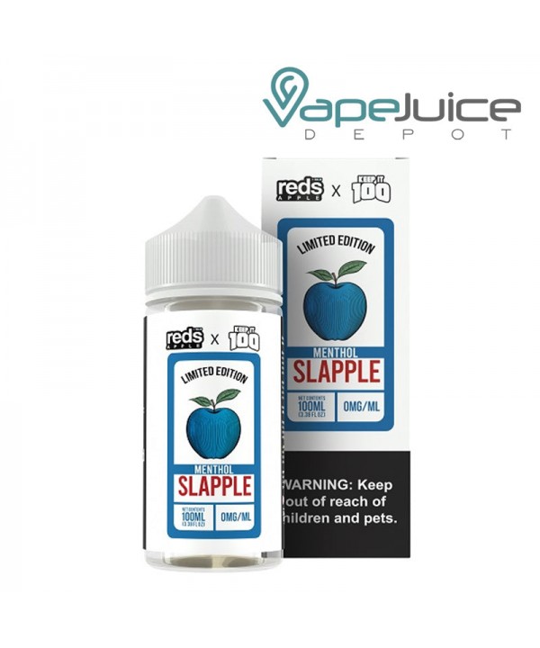 Slapple Menthol 7 Daze Reds X Keep It 100 eLiquid