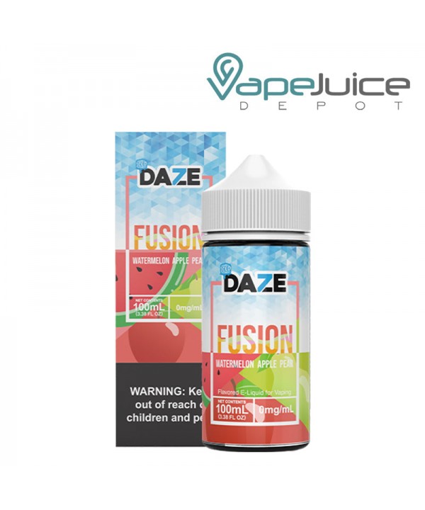 ICED Watermelon Apple Pear 7 Daze Fusion 100ml