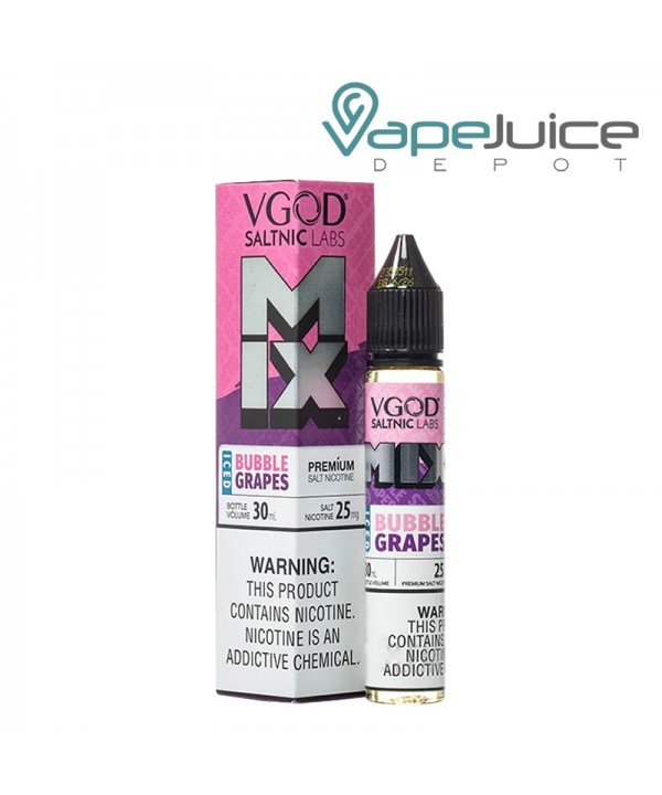 Iced Bubble Grapes Mix VGOD SaltNic 30ml