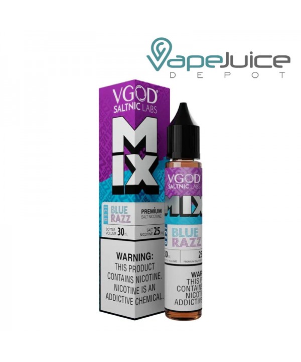 Iced Blue Razz Mix VGOD SaltNic 30ml