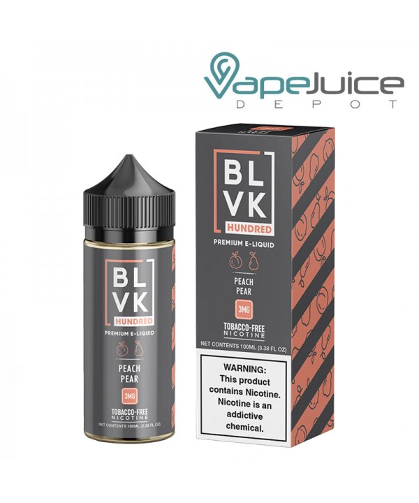 Peach Pear BLVK Hundred TFN 100ml
