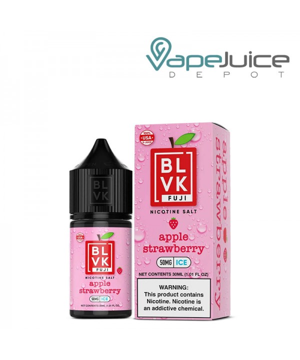 Apple Strawberry Ice BLVK Fuji Salt 30ml