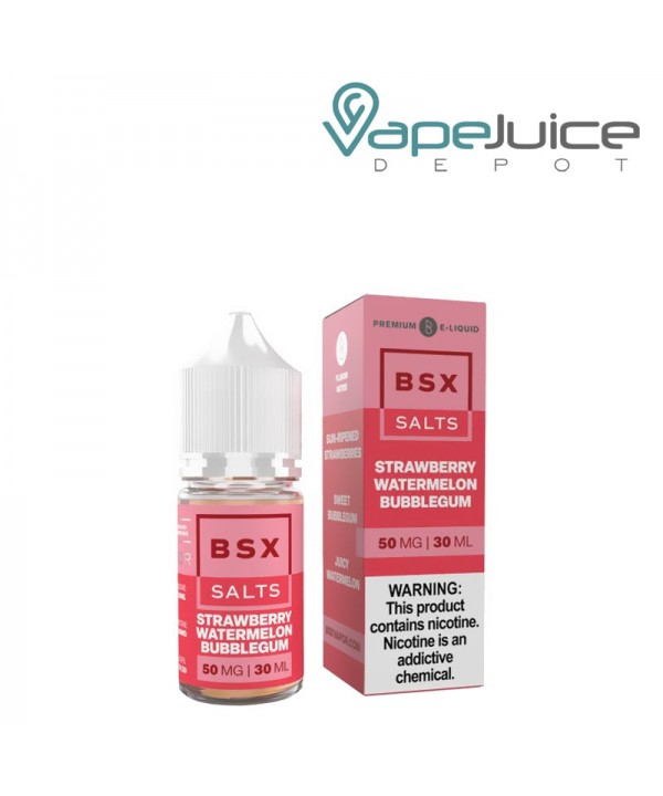 Strawberry Watermelon Bubblegum BSX Salts 30ml
