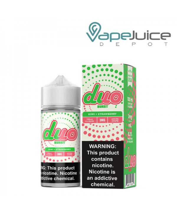 Kiwi Strawberry Burst Duo eLiquid 100ml