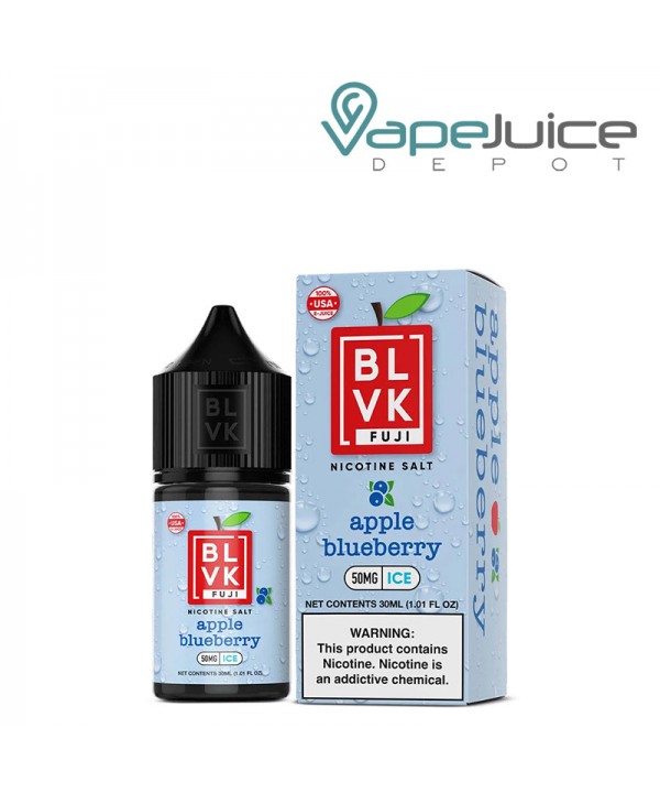 Apple Blueberry Ice BLVK Fuji Salt 30ml