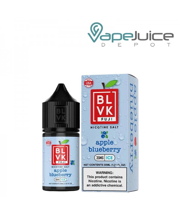 Apple Blueberry Ice BLVK Fuji Salt 30ml