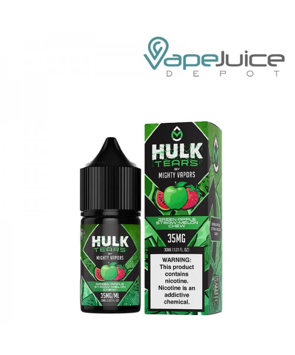 Green Apple Straw Melon Chew Hulk Tears Salts 30ml