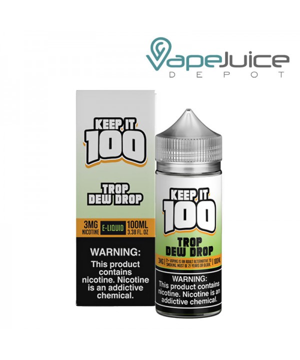 Trop Dew Drop Keep it 100 TFN eLiquid 100ml