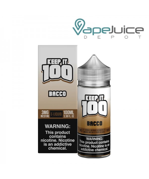 Bacco Keep it 100 TFN eLiquid 100ml