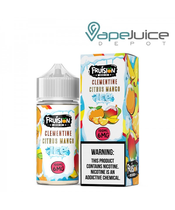 Iced Clementine Citrus Mango Fruision Juice Co 100ml
