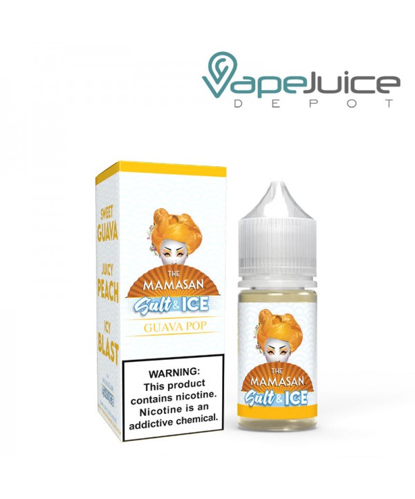Guava Pop Ice Salt The Mamasan eLiquid 30ml