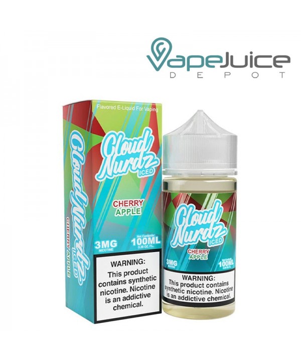 Cherry Apple Iced TFN Cloud Nurdz 100ml