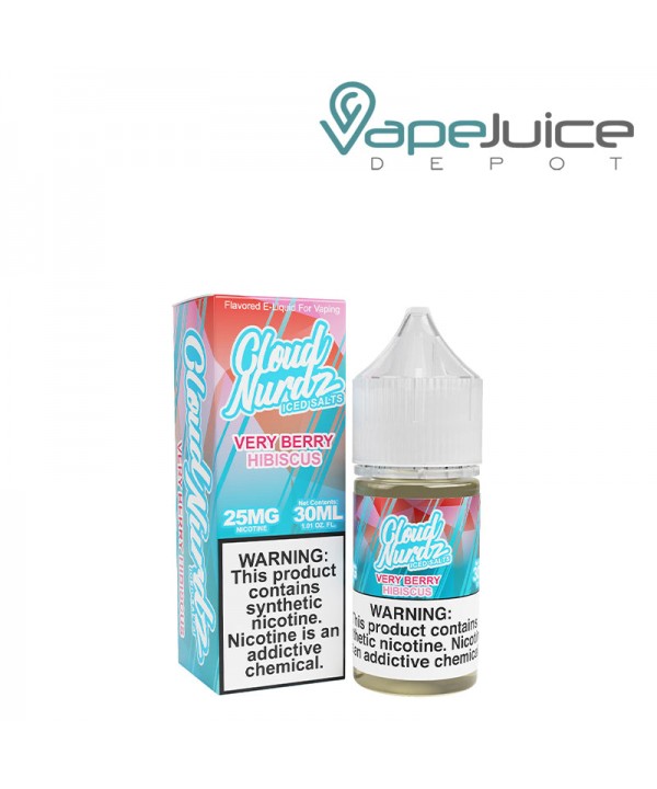 Very Berry Hibiscus Iced TFN Salts Cloud Nurdz 30ml