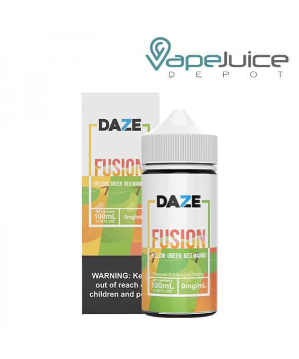 Yellow Green Red Mango 7 Daze Fusion 100ml
