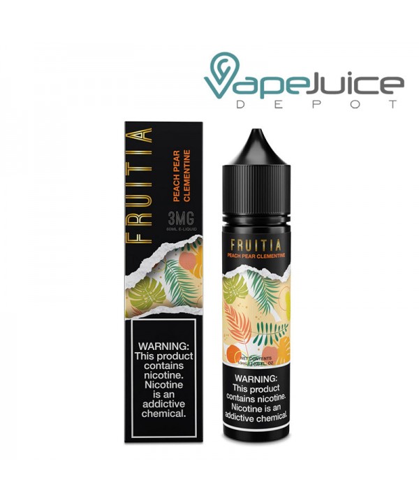 Peach Pear Clementine Fruitia Fresh Farms 60ml