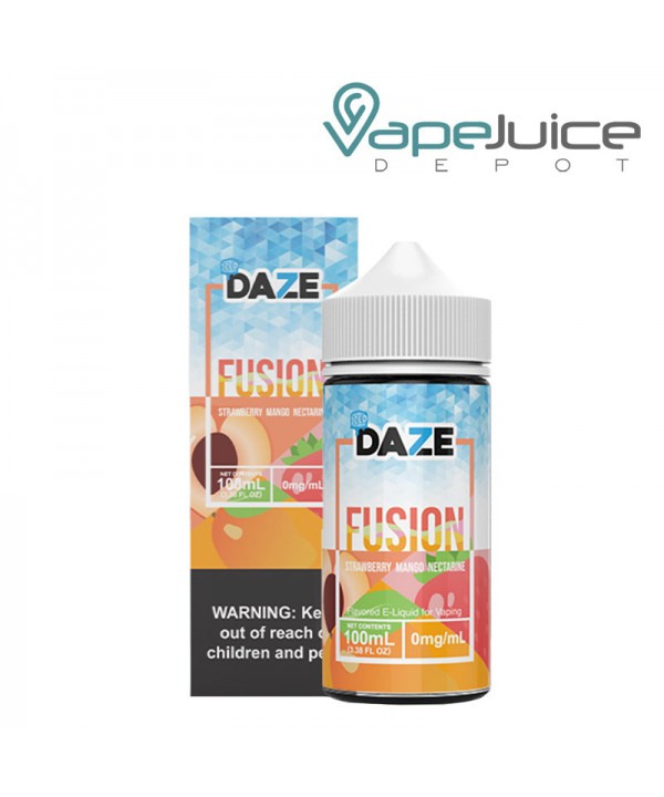 ICED Strawberry Mango Nectarine 7 Daze Fusion 100ml