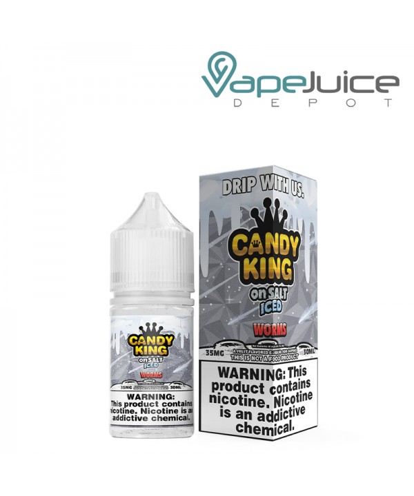 Iced Worms Candy King On Salt 30ml