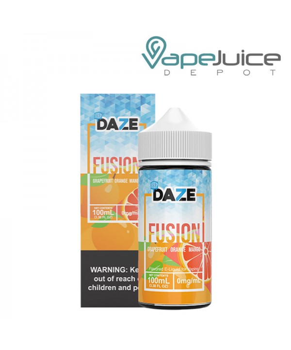 ICED Grapefruit Orange Mango 7 Daze Fusion 100ml
