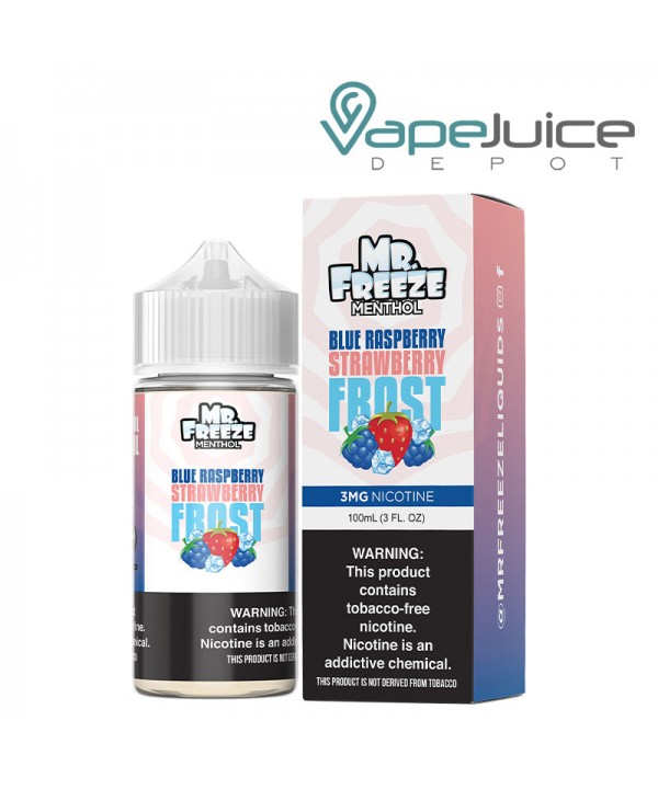Blue Razz Strawberry Frost Mr Freeze 100ml