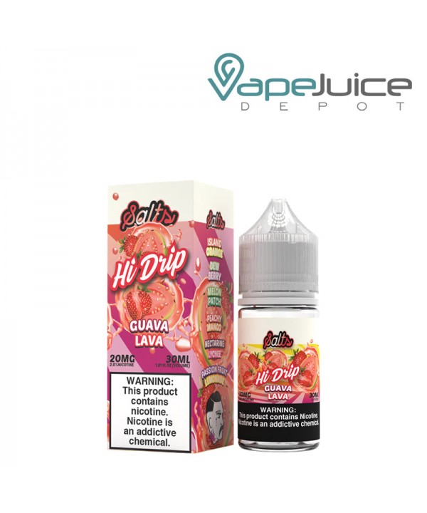 Guava Lava Hi Drip Salts 30ml