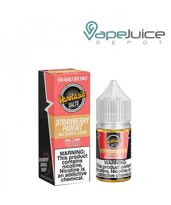Strawberry Parfait Vapetasia Salts 30ml