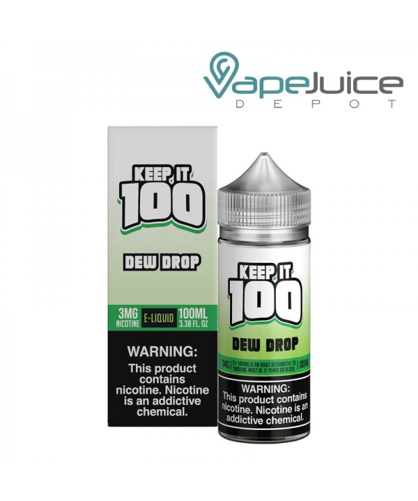 Dew Drop Keep it 100 TFN eLiquid 100ml