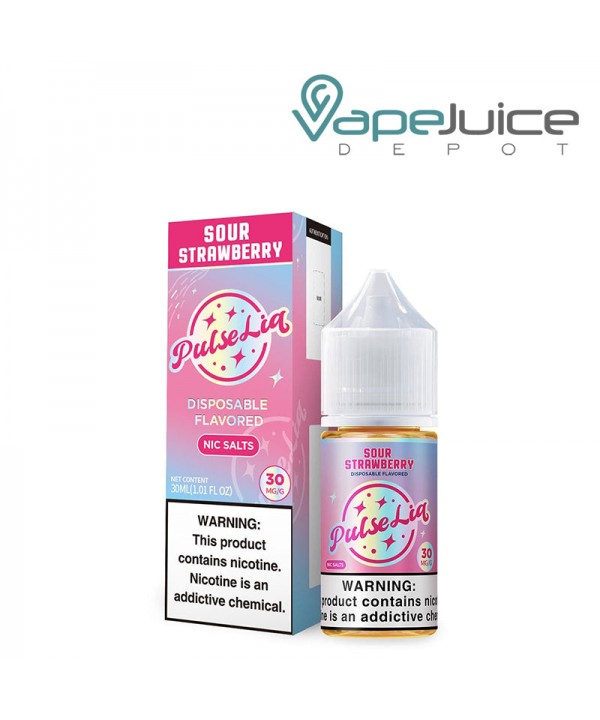 Sour Strawberry Pulse Liq Salts 30ml